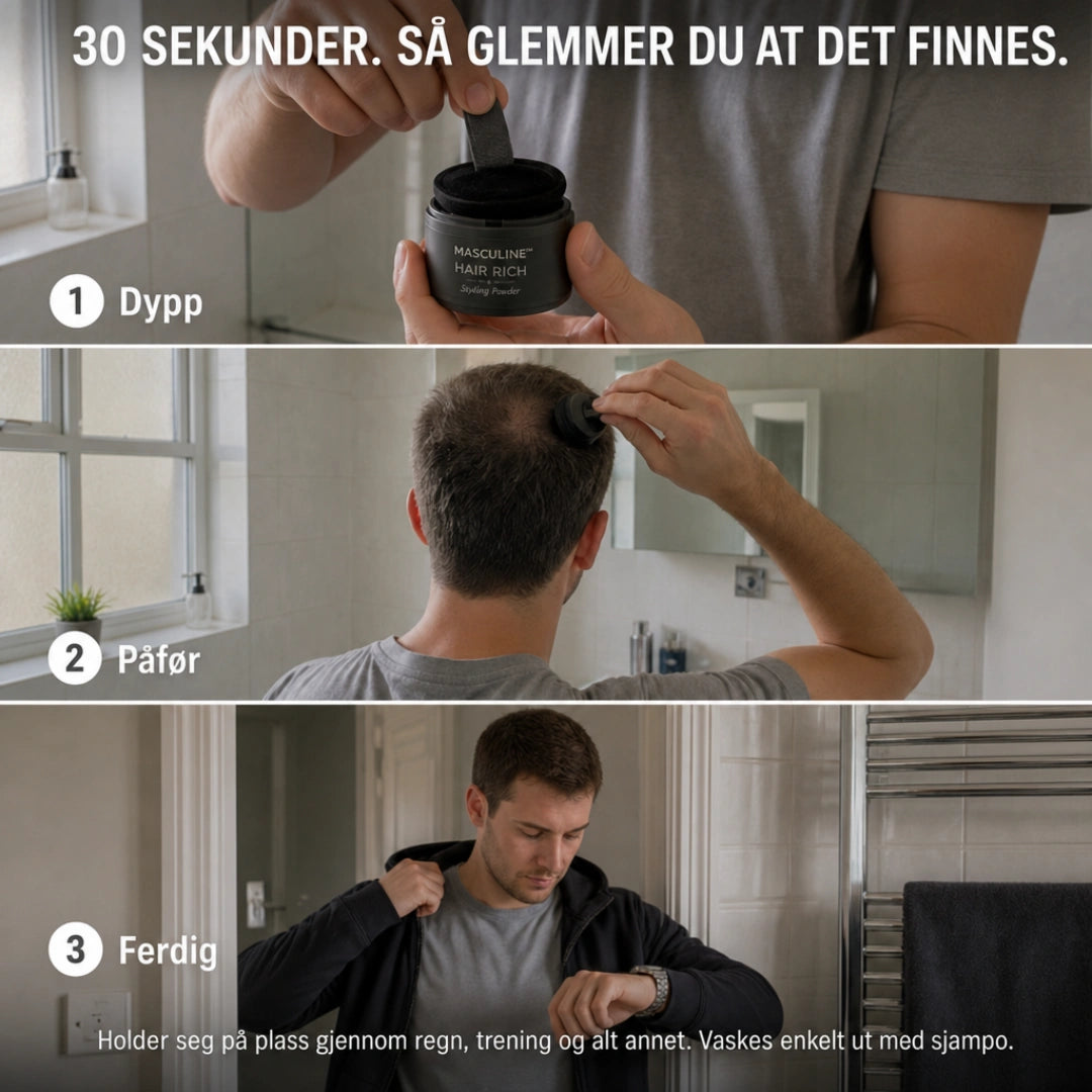 Masculine HairRich™ - Premium Hairloss Filler For Men NO