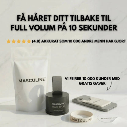Masculine HairRich™ - Premium Hairloss Filler For Men NO